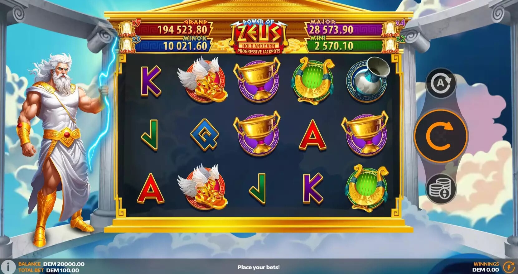 Power of Zeus Game